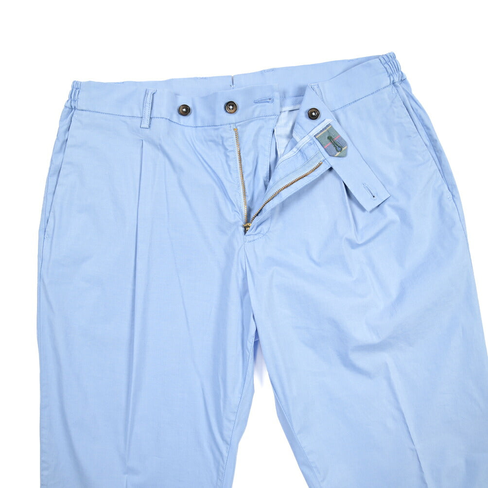 BERWICH “XRETRO-GD” ストレッチコットン ワンタックパンツ