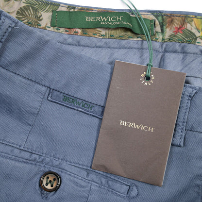 BERWICH “MORELLO-GD” リヨセル混コットン ノータックパンツ