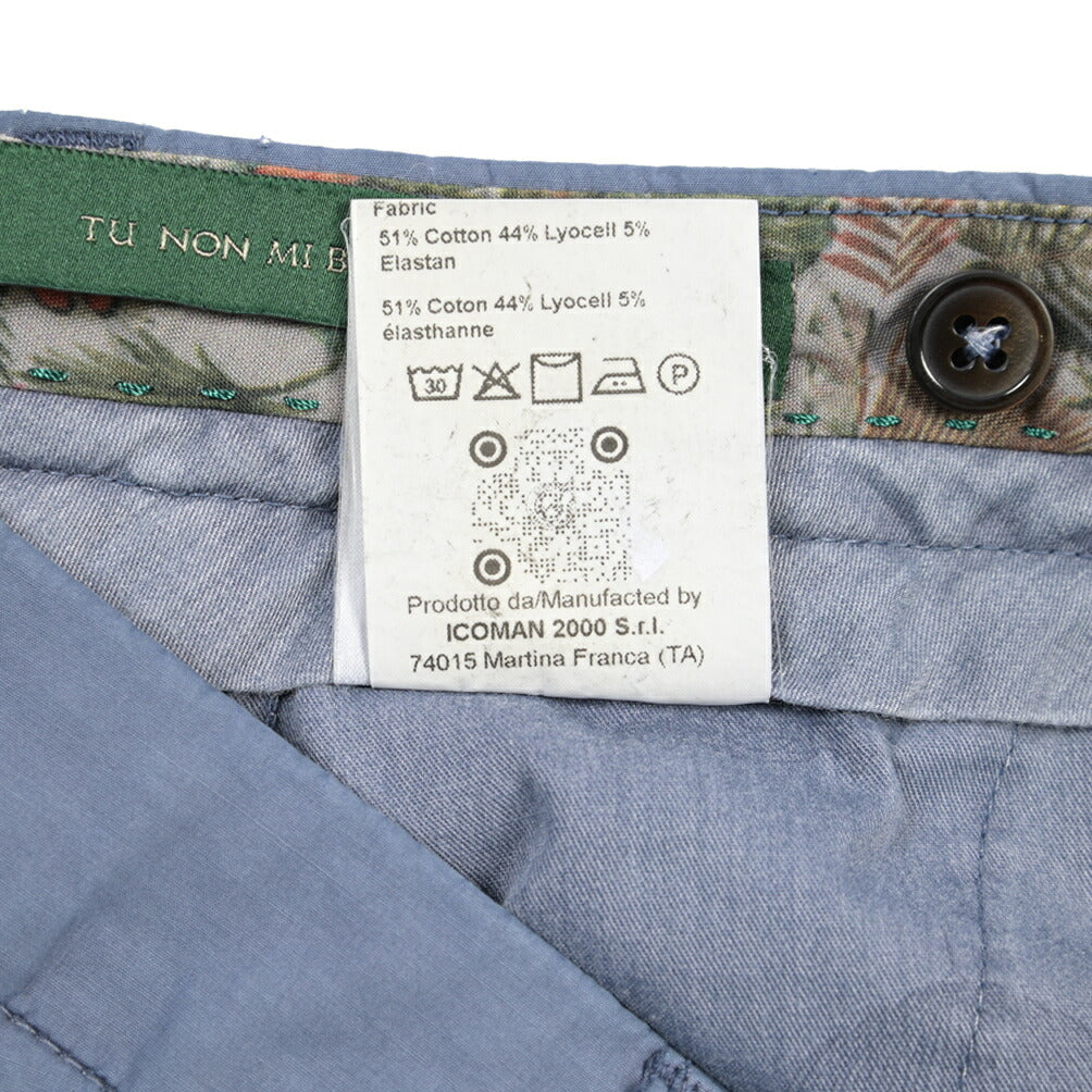 SUMMER SALE｜BERWICH “MORELLO-GD” リヨセル混コットン ストレッチパンツ