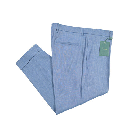 SUMMER SALE｜BERWICH “CHIAIA” リネン混コットン ワンタックパンツ