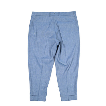 SUMMER SALE｜BERWICH “CHIAIA” リネン混コットン ワンタックパンツ
