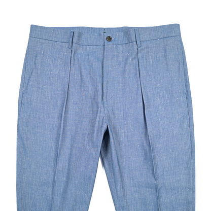 SUMMER SALE｜BERWICH “CHIAIA” リネン混コットン ワンタックパンツ