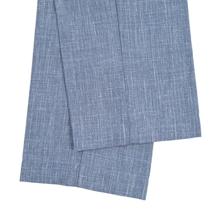 SUMMER SALE｜BERWICH “SPIAGGIA 1P” リネン混ウール ドローコード付きワンタックスラックス / Loro Piana製生地 (SUMMERTIME)