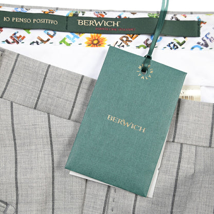 SUMMER SALE｜BERWICH “RAFFI” ヴァージンウール100% ツータックスラックス