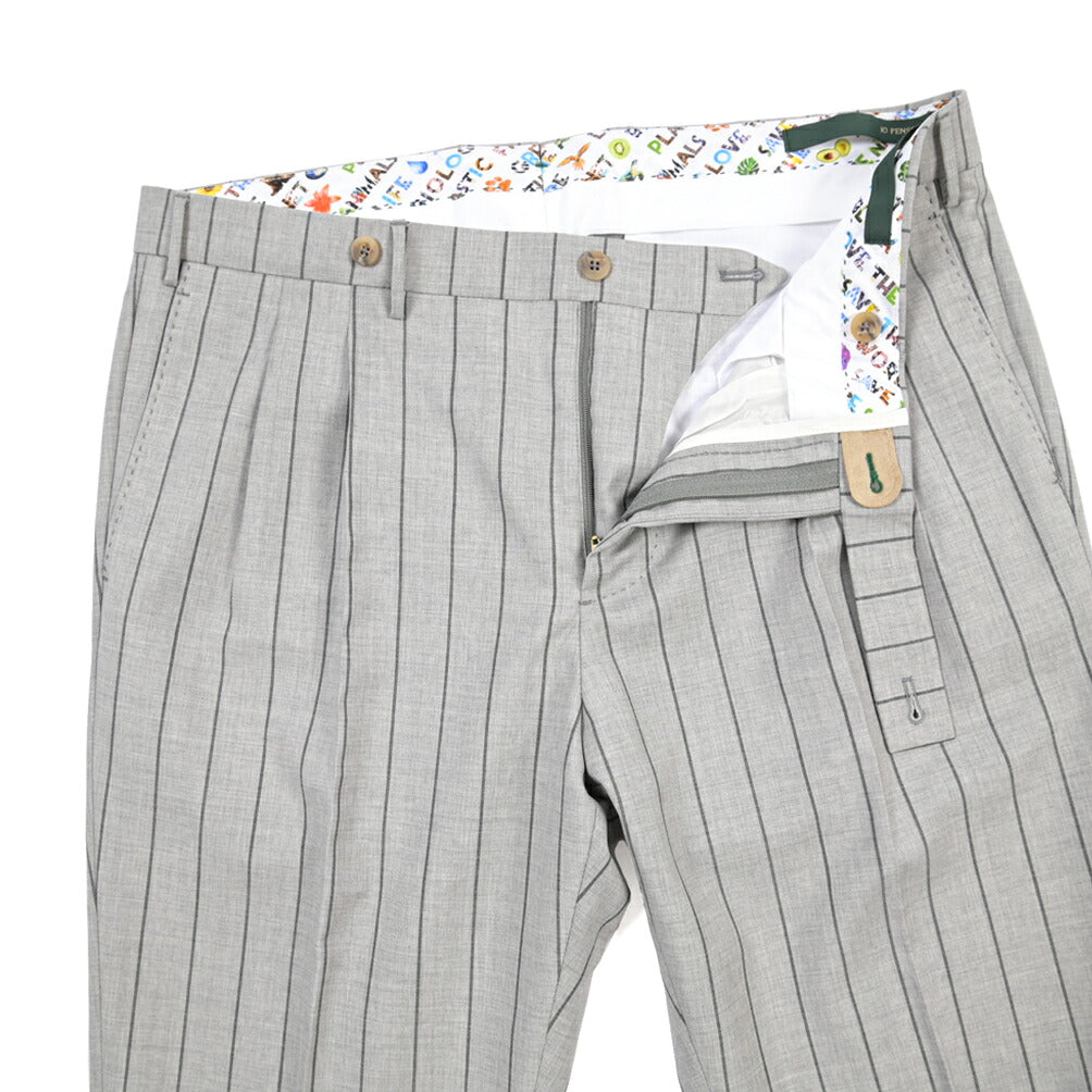 SUMMER SALE｜BERWICH “RAFFI” ヴァージンウール100% ツータックスラックス