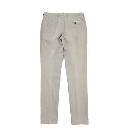 SUMMER SALE｜BERWICH “MORELLO 1P-GD” ストレッチコットン ワンタックチノパンツ