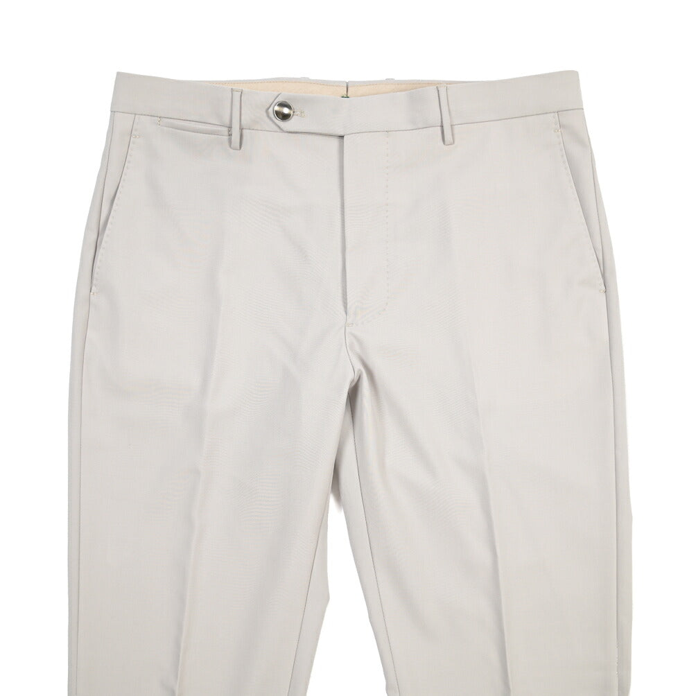 SUMMER SALE｜BERWICH “VULCANO 23” ウール100% ノータックスラックス / CANONICO製生地