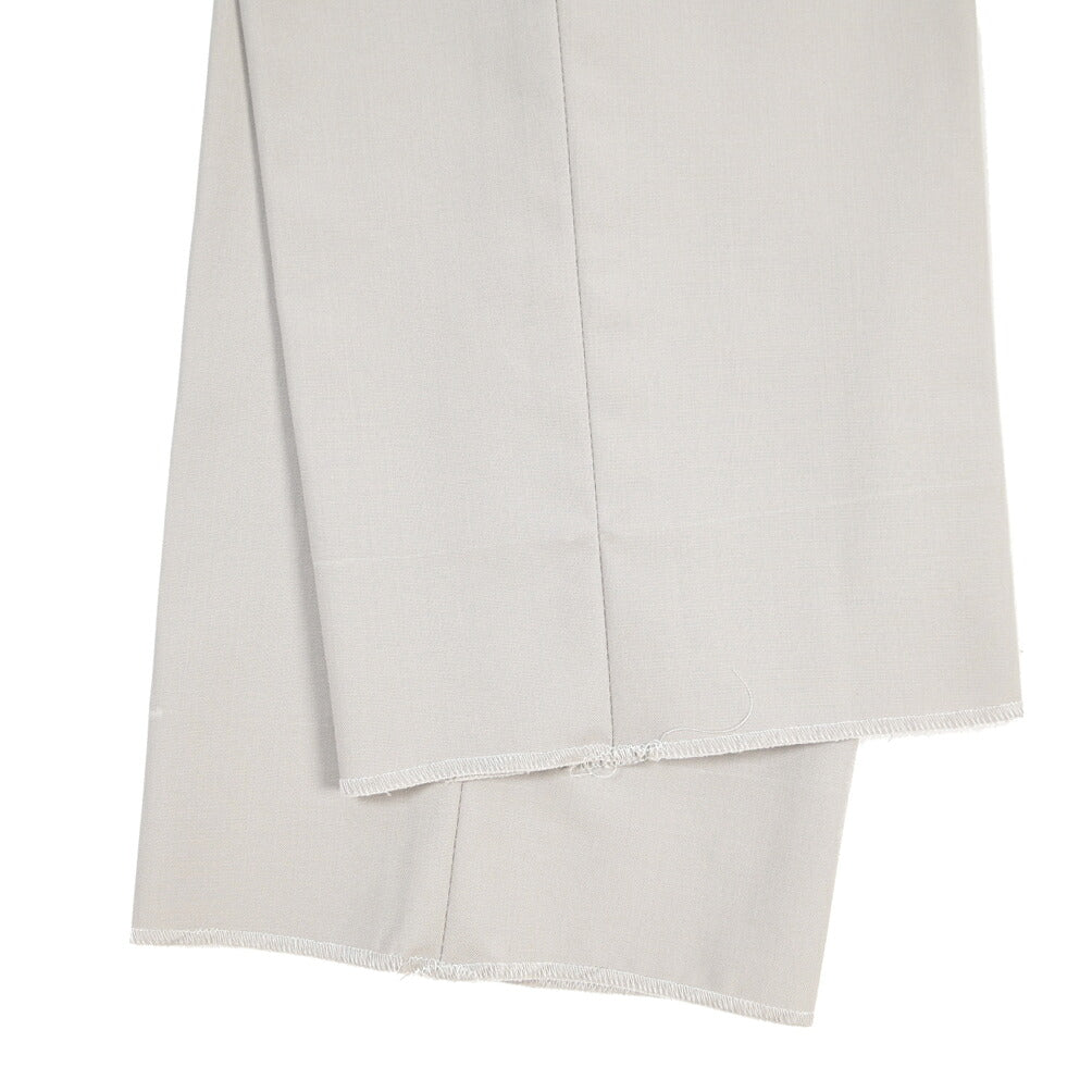 SUMMER SALE｜BERWICH “VULCANO 23” ウール100% ノータックスラックス / CANONICO製生地