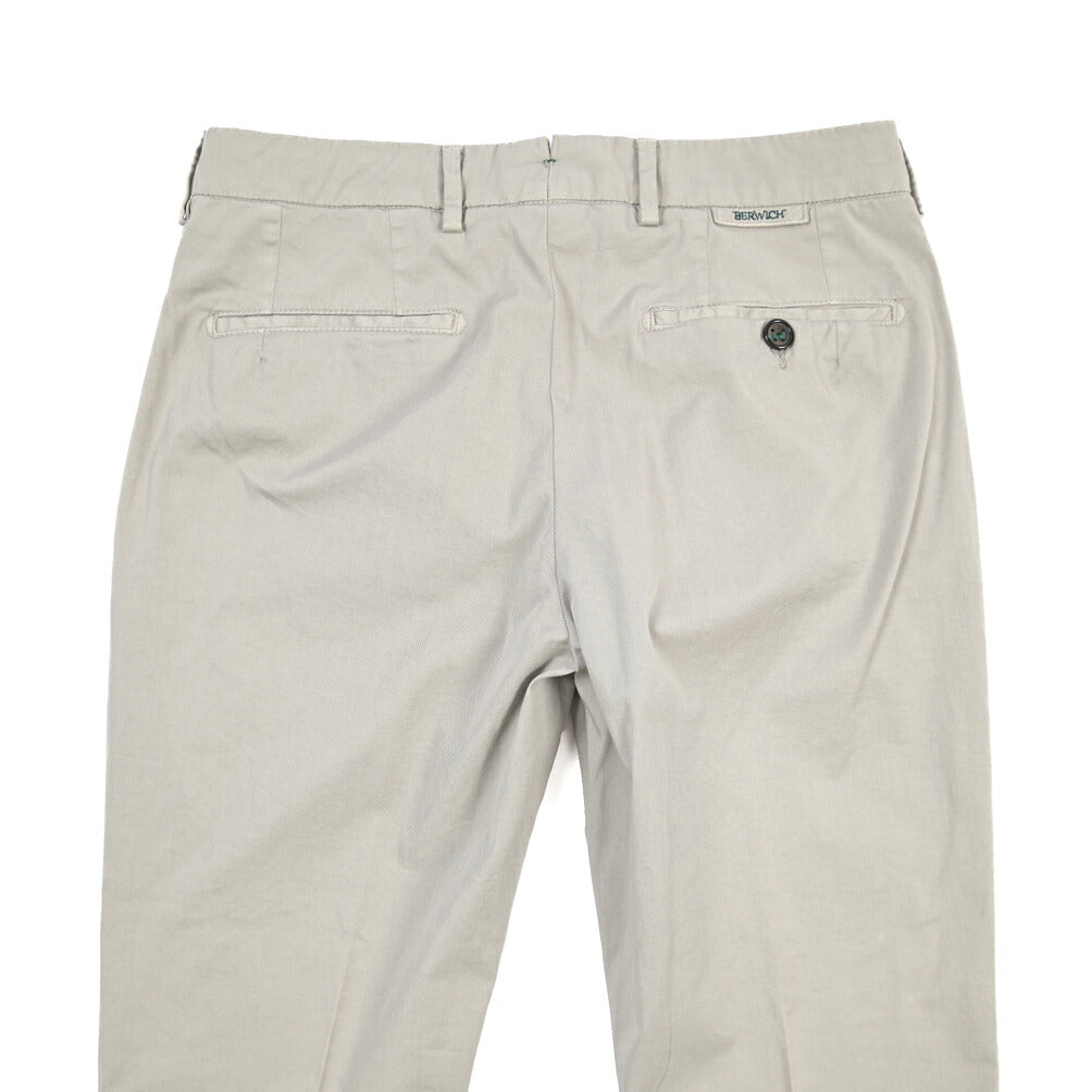 SUMMER SALE｜BERWICH “MORELLO-GD” ストレッチコットン ノータックチノパンツ