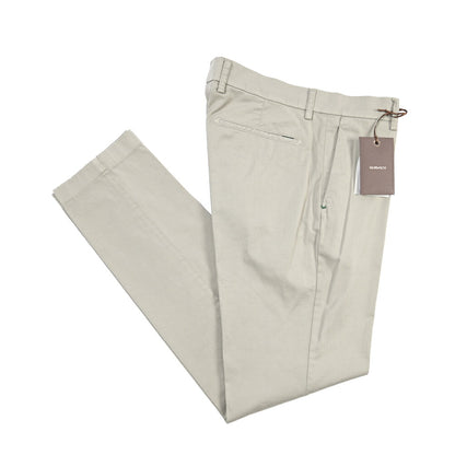 SUMMER SALE｜BERWICH “DAB FF CROP-GD” ストレッチコットン ノータックチノパンツ