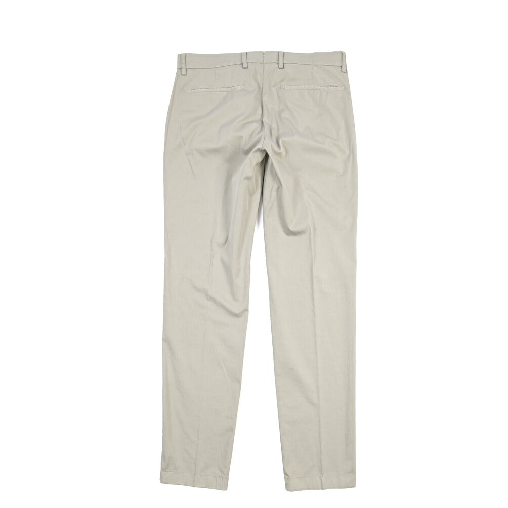 SUMMER SALE｜BERWICH “DAB FF CROP-GD” ストレッチコットン ノータックチノパンツ
