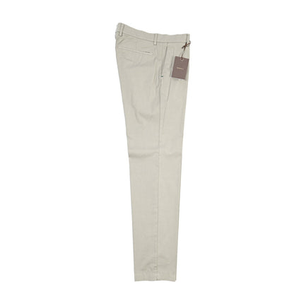 SUMMER SALE｜BERWICH “DAB FF CROP-GD” ストレッチコットン ノータックチノパンツ