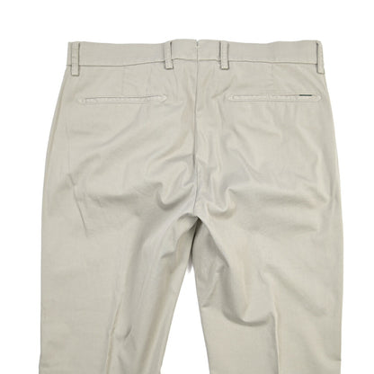 SUMMER SALE｜BERWICH “DAB FF CROP-GD” ストレッチコットン ノータックチノパンツ
