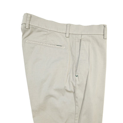 SUMMER SALE｜BERWICH “DAB FF CROP-GD” ストレッチコットン ノータックチノパンツ