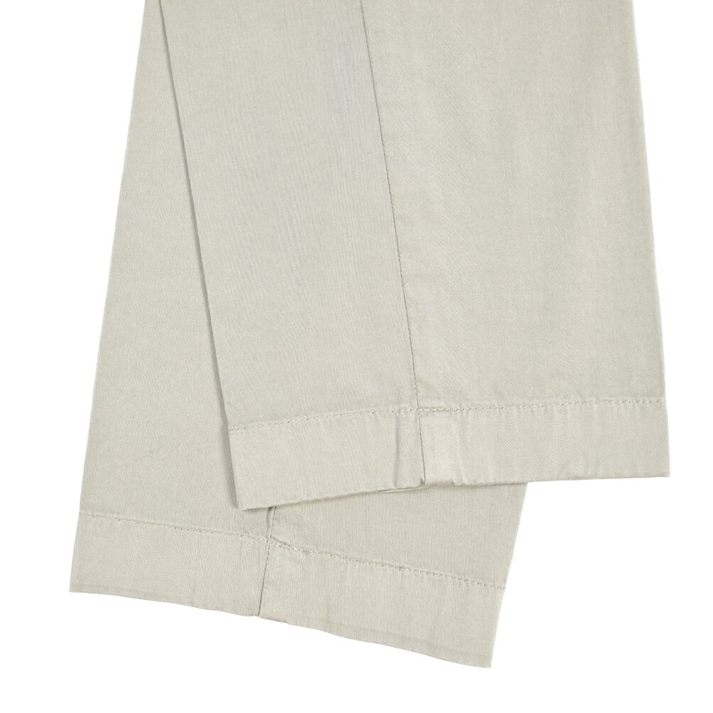 SUMMER SALE｜BERWICH “DAB FF CROP-GD” ストレッチコットン ノータックチノパンツ