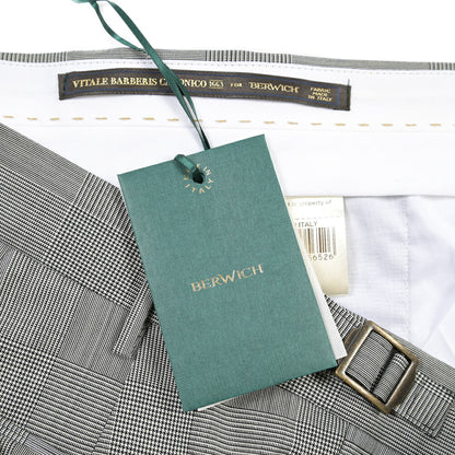 SUMMER SALE｜BERWICH “RETRO 1P” ウール100% ワンタックスラックス / CANONICO製生地