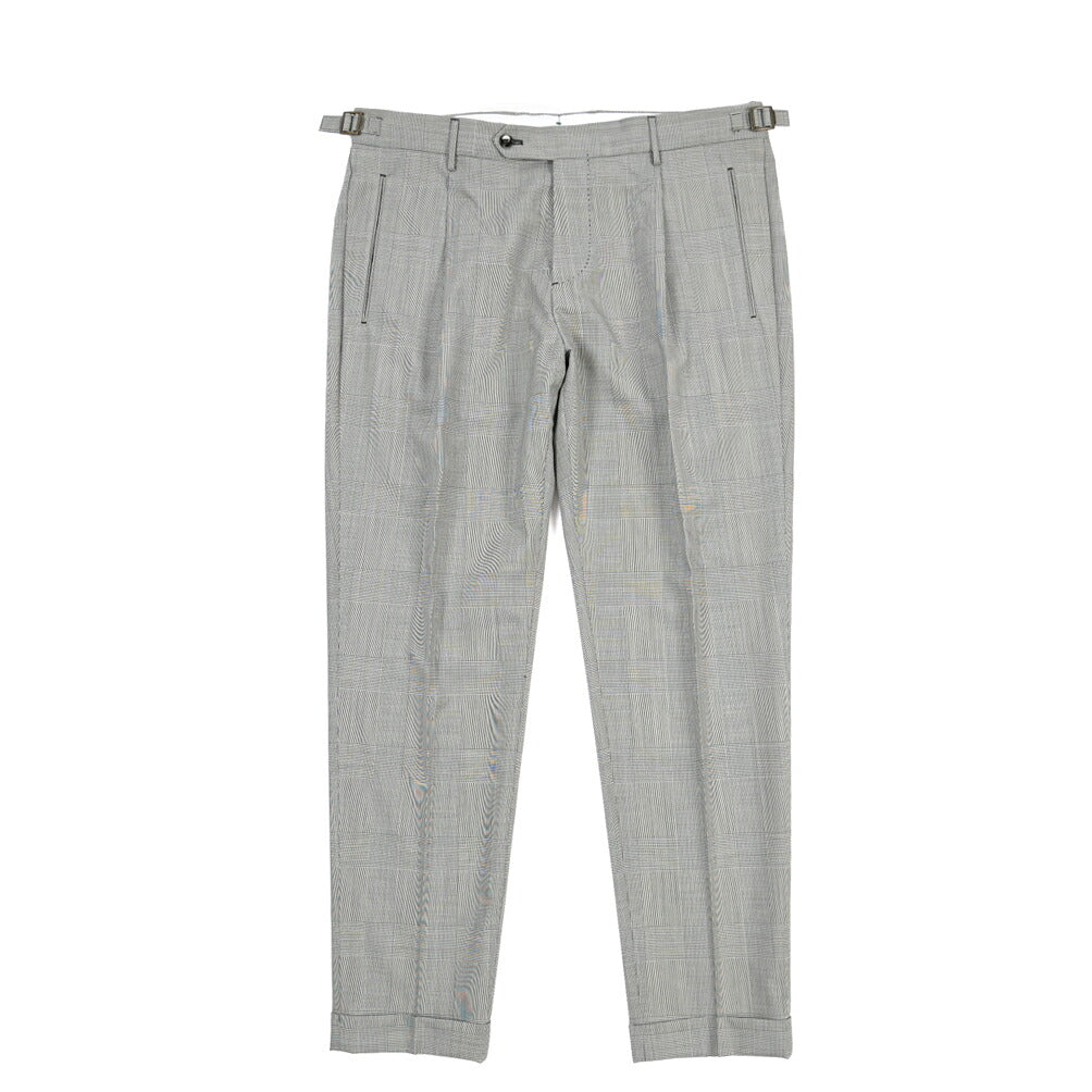 SUMMER SALE｜BERWICH “RETRO 1P” ウール100% ワンタックスラックス / CANONICO製生地
