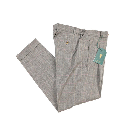 SUMMER SALE｜BERWICH “RETRO ELAX” コットン混ウール ワンタックパンツ
