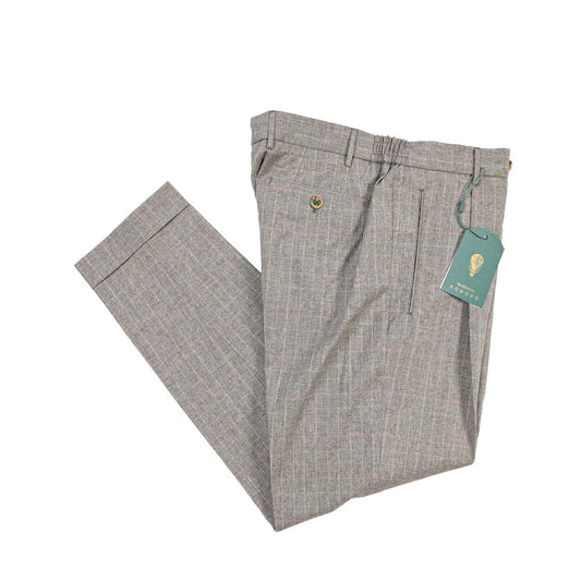 SUMMER SALE｜BERWICH “RETRO ELAX” コットン混ウール ワンタックパンツ