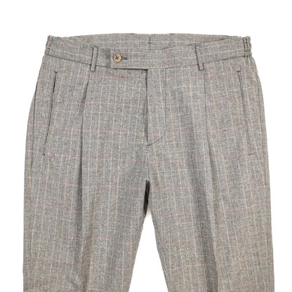 SUMMER SALE｜BERWICH “RETRO ELAX” コットン混ウール ワンタックパンツ
