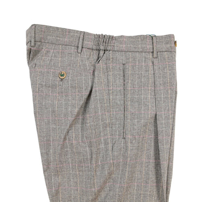 SUMMER SALE｜BERWICH “RETRO ELAX” コットン混ウール ワンタックパンツ
