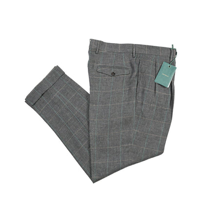 SUMMER SALE｜BERWICH “NEGRONI LUX” リネン100% ツータックスラックス