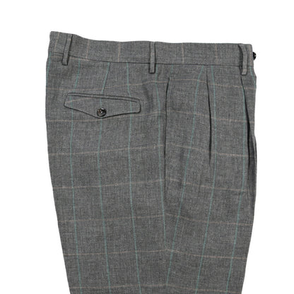 SUMMER SALE｜BERWICH “NEGRONI LUX” リネン100% ツータックスラックス
