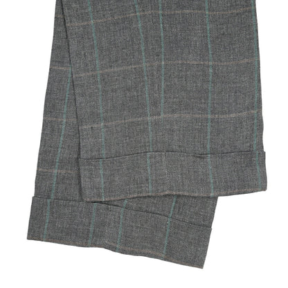 SUMMER SALE｜BERWICH “NEGRONI LUX” リネン100% ツータックスラックス