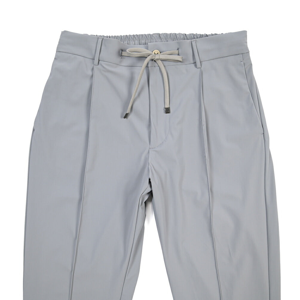 SUMMER SALE｜BERWICH “SPIAGGIA 1P TECH” ストレッチナイロン ワンタックイージーパンツ