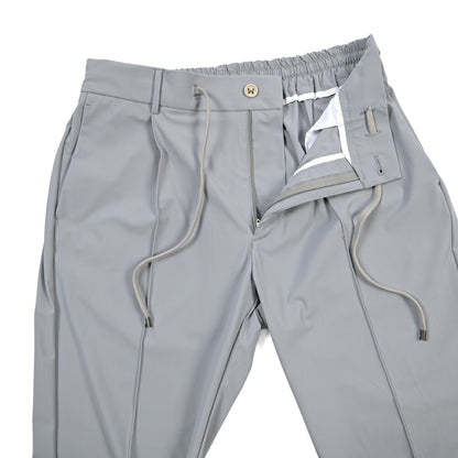 SUMMER SALE｜BERWICH “SPIAGGIA 1P TECH” ストレッチナイロン ワンタックイージーパンツ