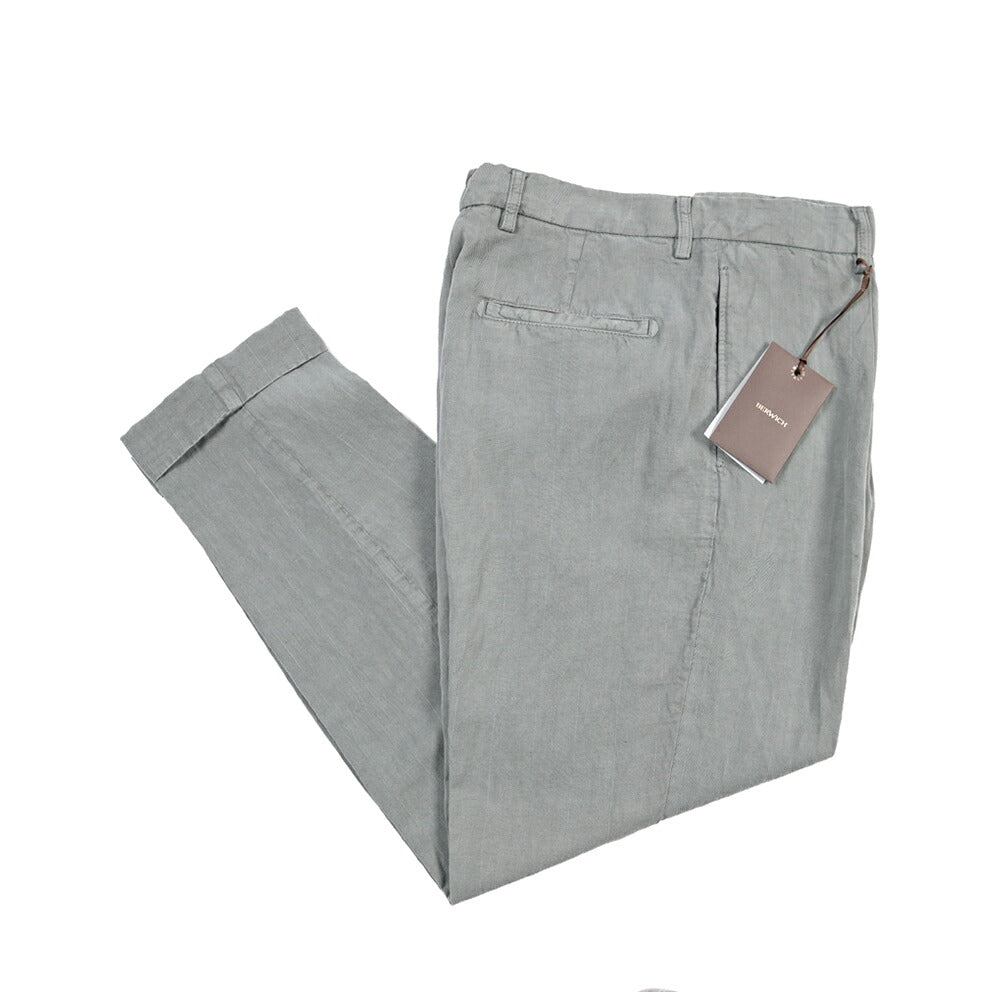 SUMMER SALE｜BERWICH “CHIAIA-GD” リヨセル混リネン ワンタックスラックス