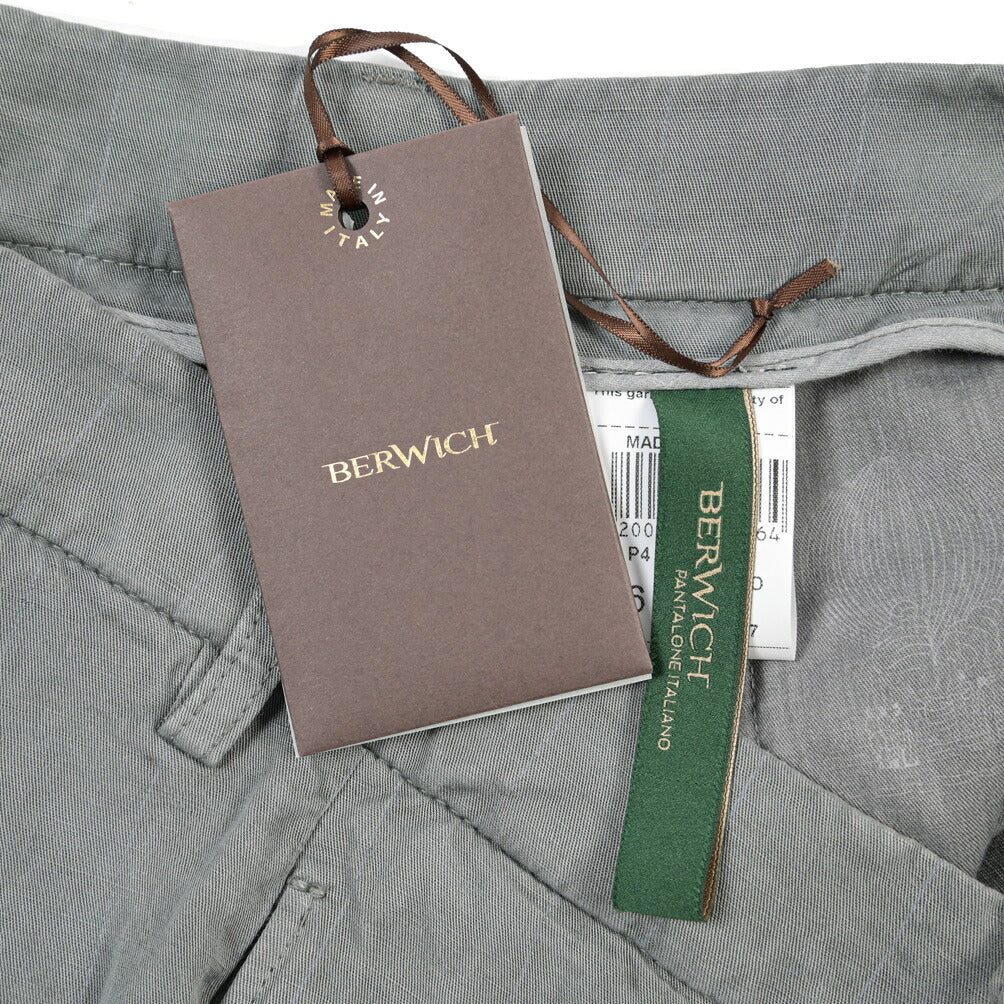 SUMMER SALE｜BERWICH “CHIAIA-GD” リヨセル混リネン ワンタックスラックス