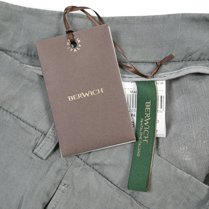 SUMMER SALE｜BERWICH “CHIAIA-GD” リヨセル混リネン ワンタックスラックス