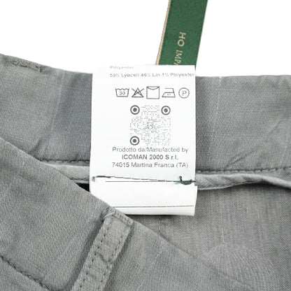 SUMMER SALE｜BERWICH “CHIAIA-GD” リヨセル混リネン ワンタックスラックス