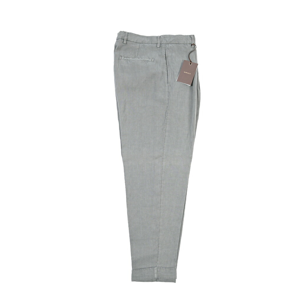 SUMMER SALE｜BERWICH “CHIAIA-GD” リヨセル混リネン ワンタックスラックス