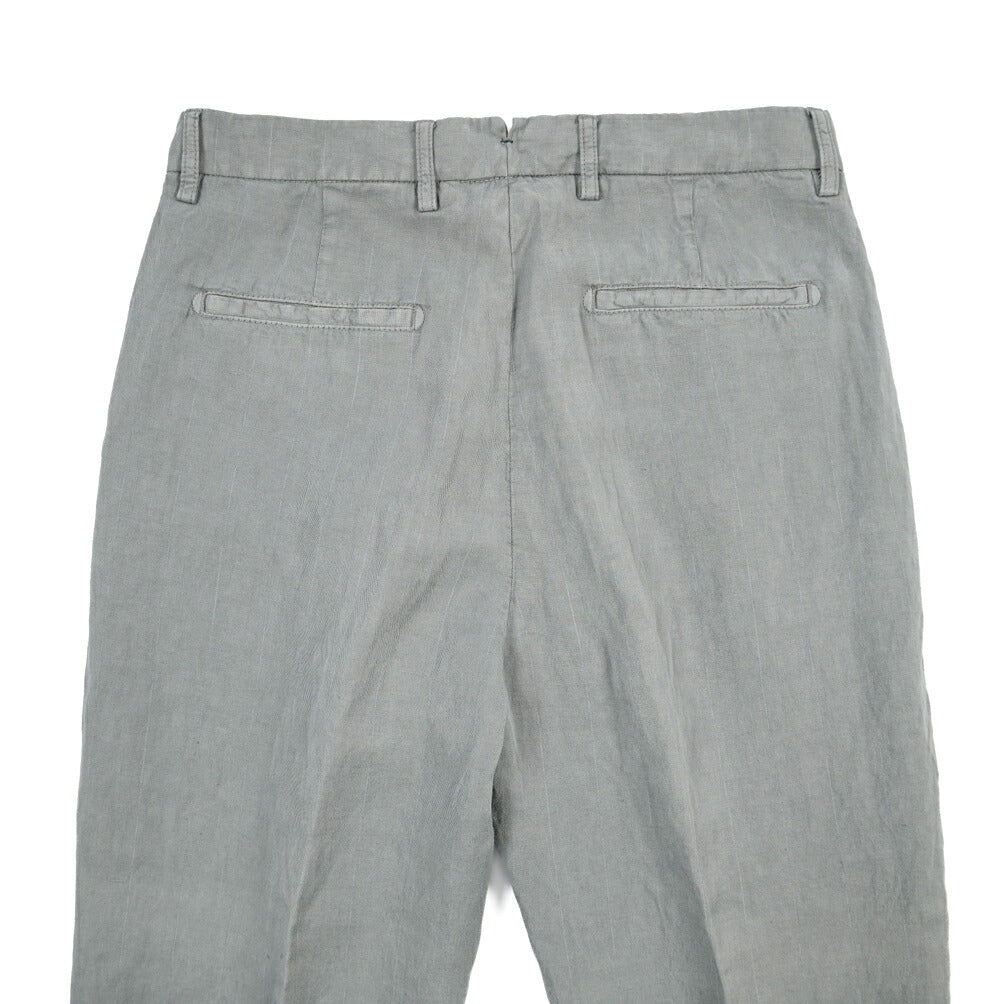 SUMMER SALE｜BERWICH “CHIAIA-GD” リヨセル混リネン ワンタックスラックス