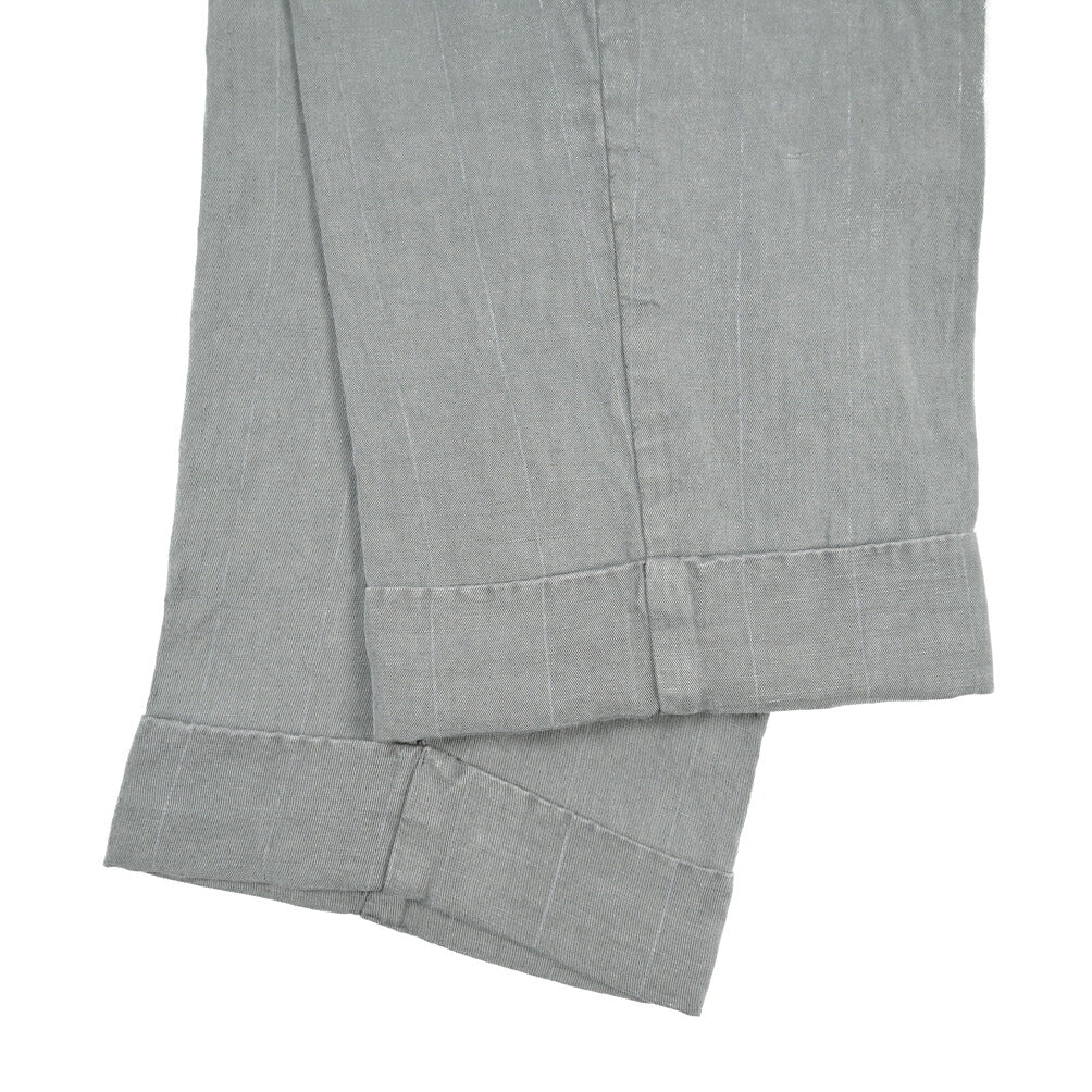 SUMMER SALE｜BERWICH “CHIAIA-GD” リヨセル混リネン ワンタックスラックス
