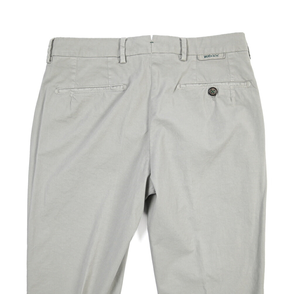 SUMMER SALE｜BERWICH “MORELLO-GD” ストレッチコットン ノータックチノパンツ