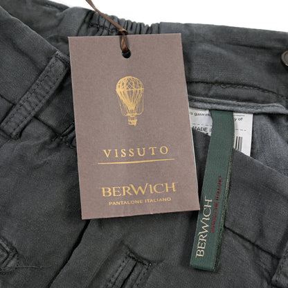 SUMMER SALE｜BERWICH “RETRO ELAX-GD” リヨセル混リネン ワンタックスラックス