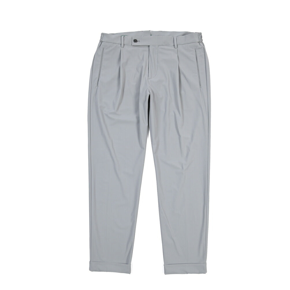 SUMMER SALE｜BERWICH “RETRO ELAX” ストレッチナイロン ワンタックイージーパンツ
