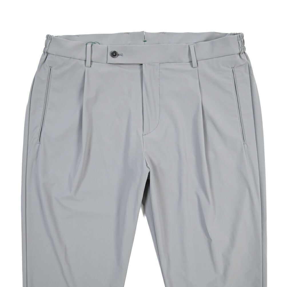 SUMMER SALE｜BERWICH “RETRO ELAX” ストレッチナイロン ワンタックイージーパンツ