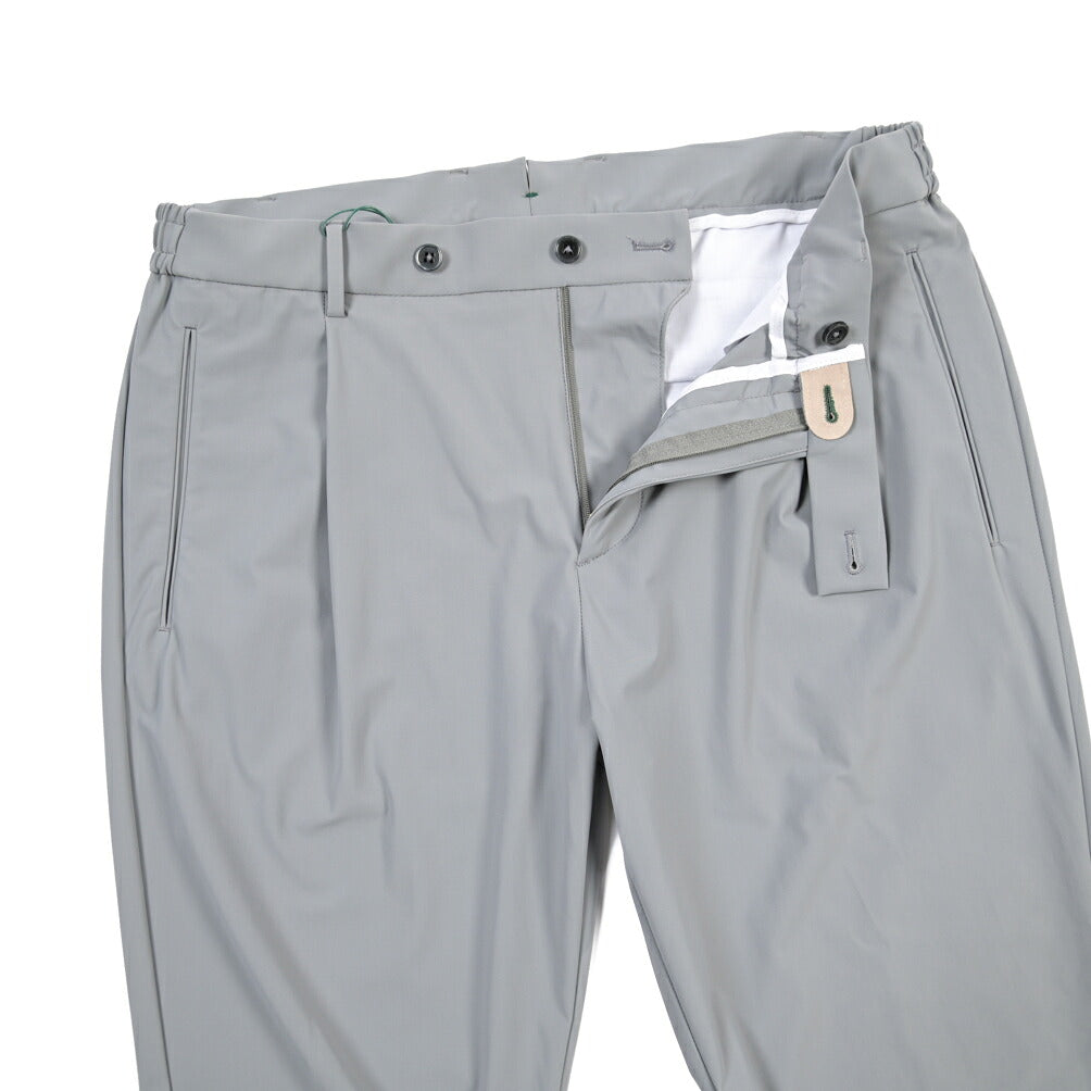 SUMMER SALE｜BERWICH “RETRO ELAX” ストレッチナイロン ワンタックイージーパンツ