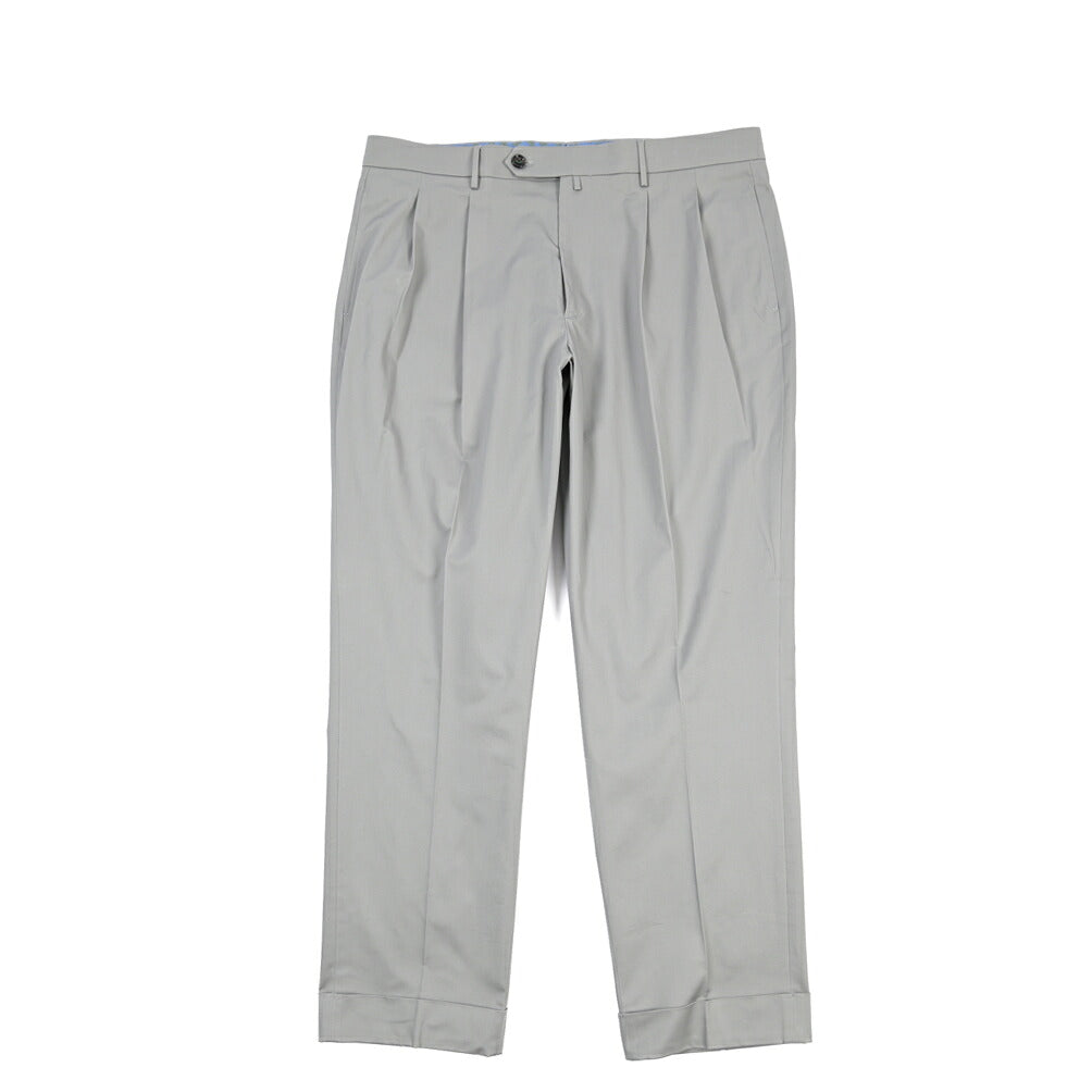 SUMMER SALE｜BERWICH “NEGRONI LUX” ストレッチコットン ツータックチノパンツ