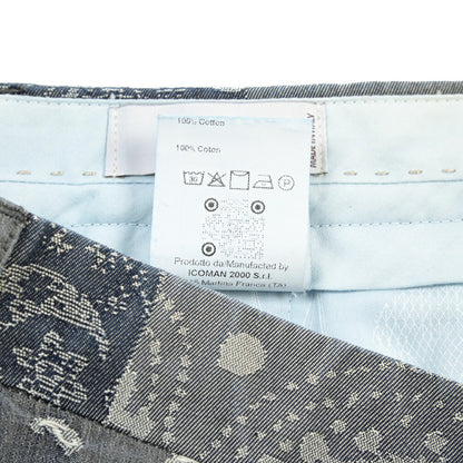 SUMMER SALE｜BERWICH “NEGRONI LUX-GD” コットン100% ツータックパンツ