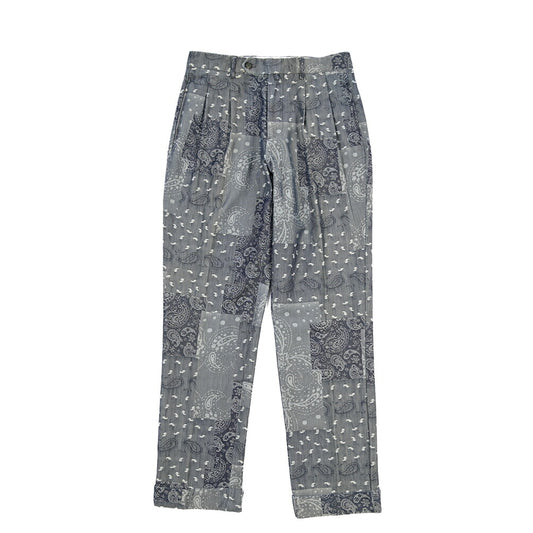 SUMMER SALE｜BERWICH “NEGRONI LUX-GD” コットン100% ツータックパンツ