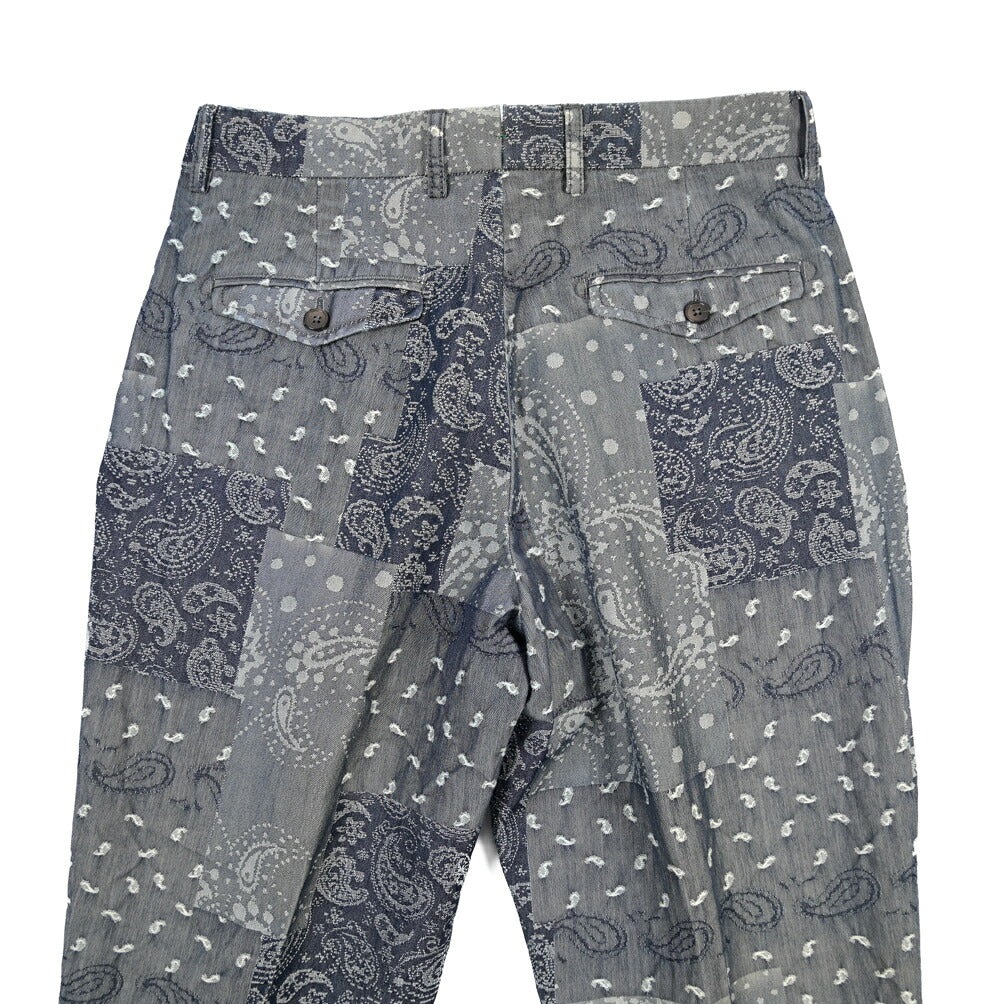 SUMMER SALE｜BERWICH “NEGRONI LUX-GD” コットン100% ツータックパンツ