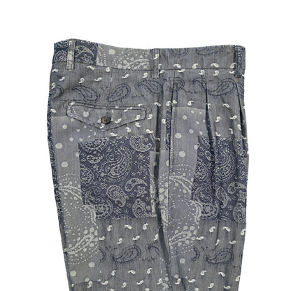 SUMMER SALE｜BERWICH “NEGRONI LUX-GD” コットン100% ツータックパンツ
