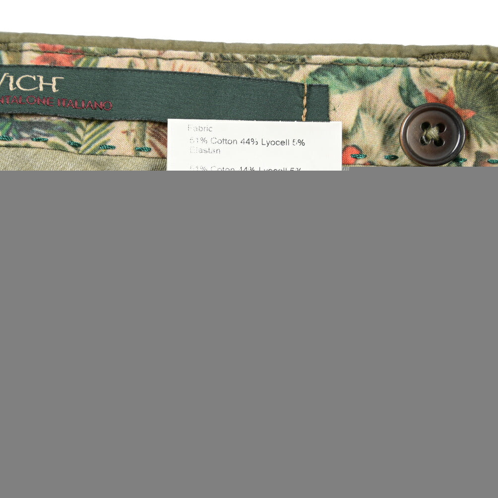 SUMMER SALE｜BERWICH “MORELLO-GD” リヨセル混コットン ノータックパンツ