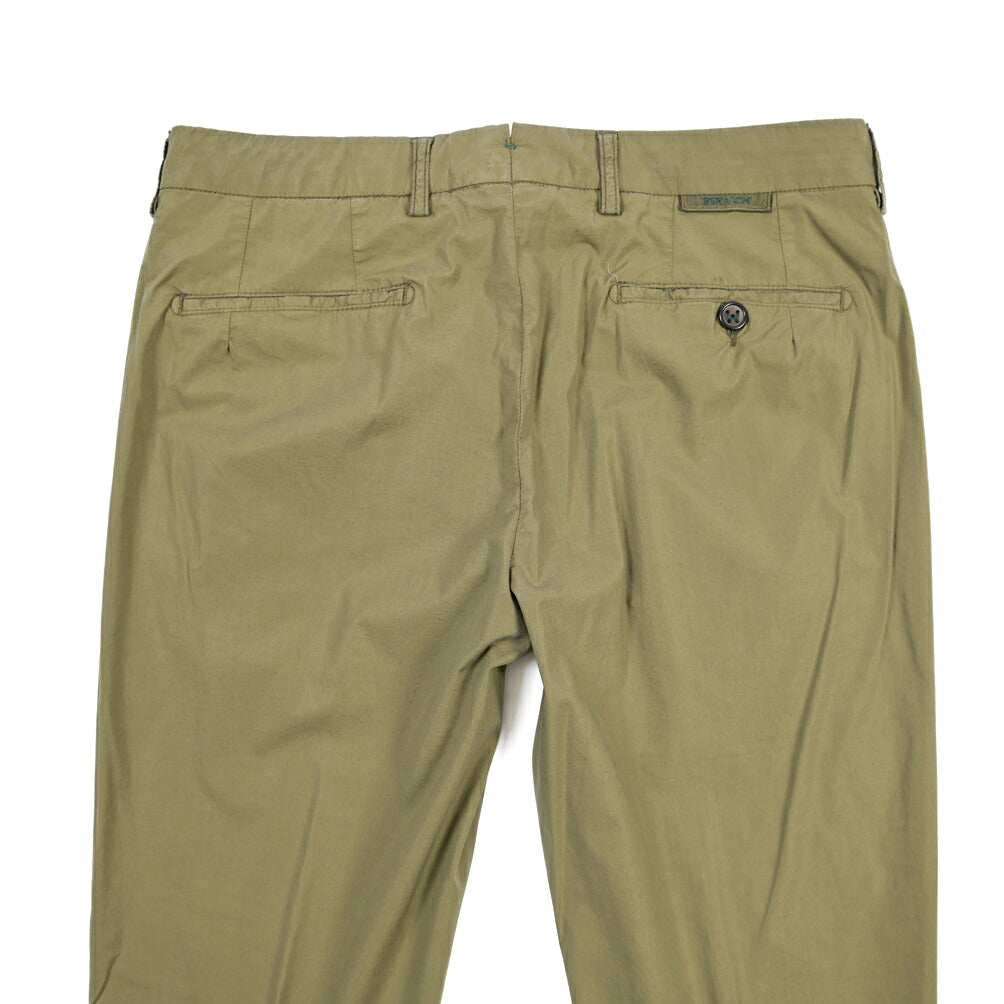 SUMMER SALE｜BERWICH “MORELLO-GD” リヨセル混コットン ノータックパンツ