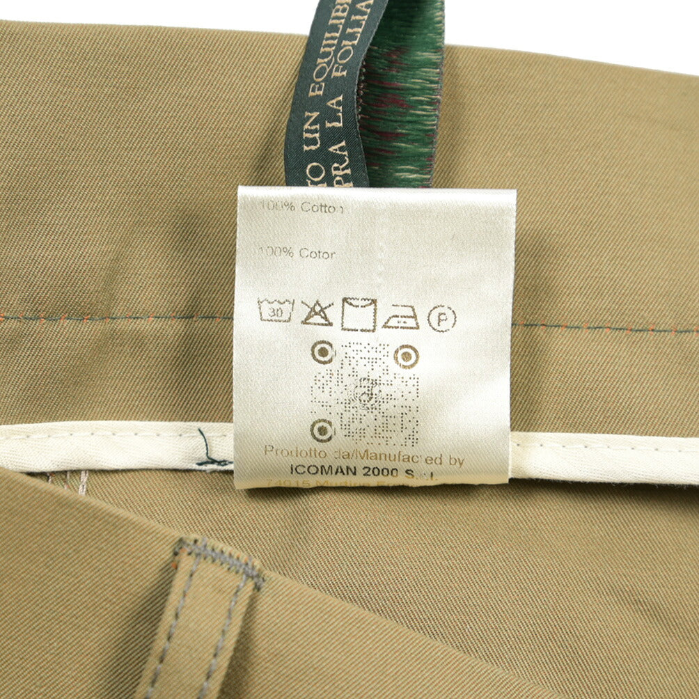 SUMMER SALE｜BERWICH “FATIGUE 185” コットン100% ベイカーパンツ (ソラーロ)